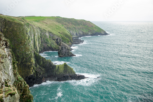 Irish landscape. coastline atlantic coast County Cork, Ireland