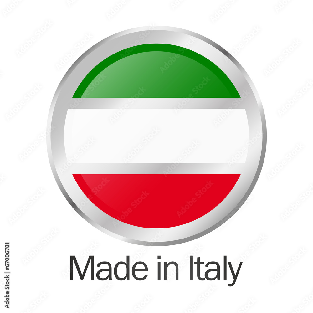 seal of quality MADE IN ITALY seal of quality MADE IN ITALY