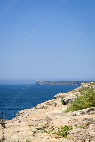 Fototapeta Naklejka Na Ścianę i Meble -  Cliffs in Sagres, Algarve, South of Portugal