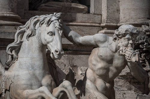 Statue in Trevi