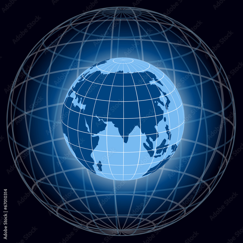 vector earth globe icon vector earth globe icon