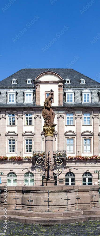 Herkules fountain Heidelberg, Germany