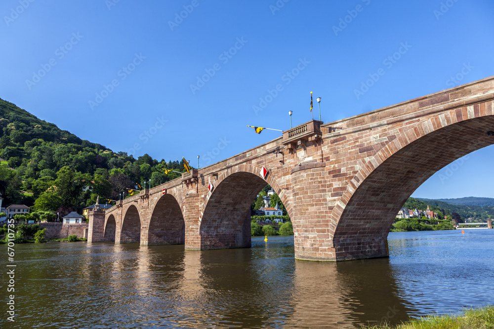 Old bridge in Heidelberg - Germany
