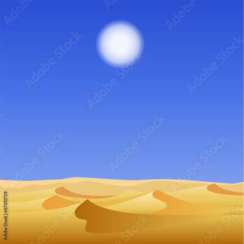 Desert vector