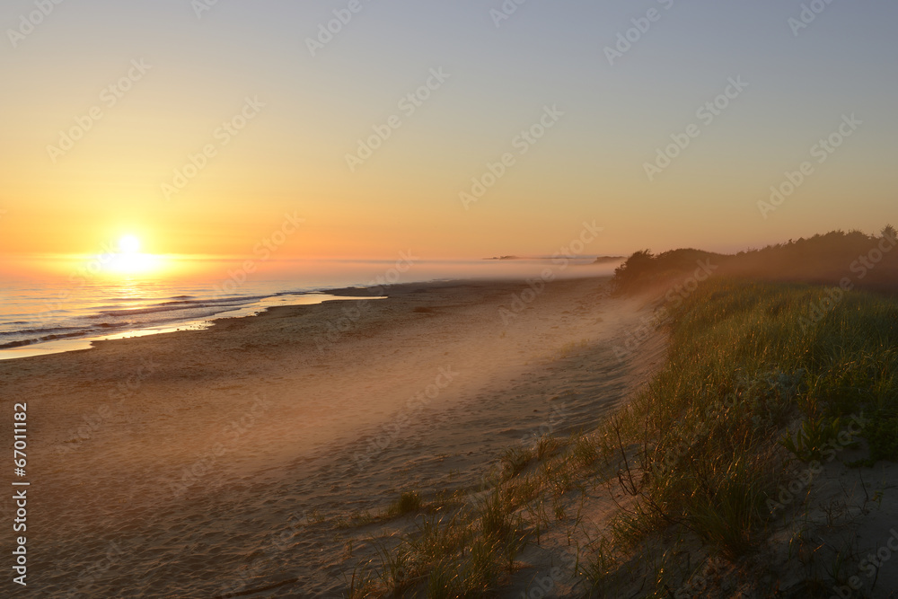 Foggy Sunrise - Prince Edward Island Foggy Sunrise - Prince Edward Island