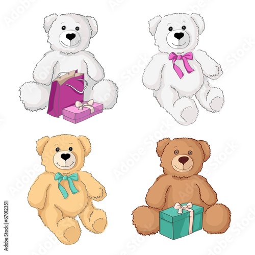 teddy bears set