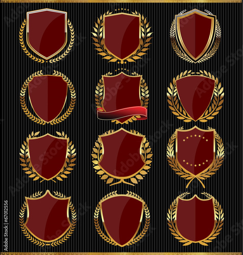 Golden shields collection