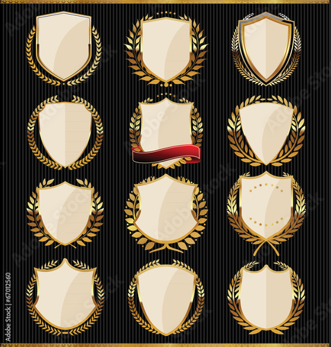 Golden shields collection