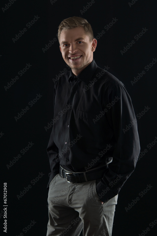 Fototapeta premium Handsome man