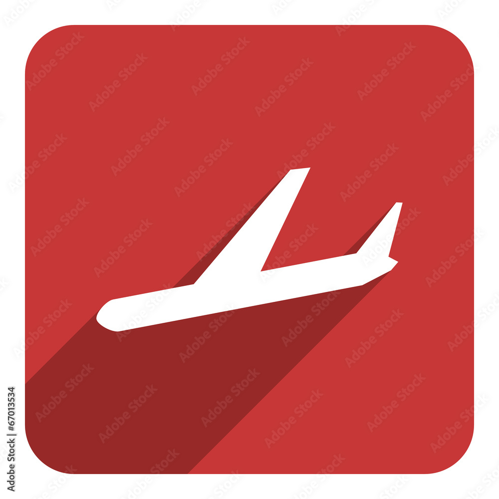 plane flat icon