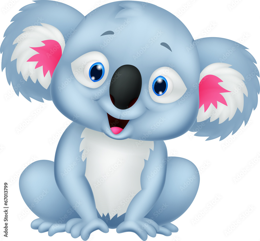 Cute koala cartoon Cute koala cartoon