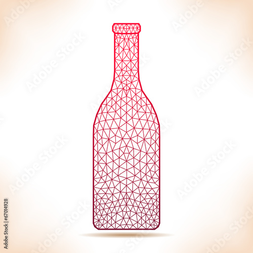 Geometric bottle.