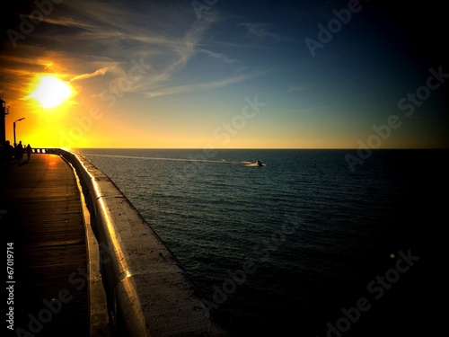 Wallpaper Mural Nieuwpoort pier Torontodigital.ca