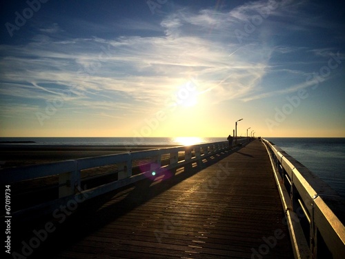 Wallpaper Mural Nieuwpoort pier Torontodigital.ca