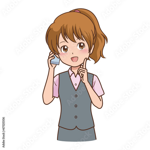 女性　電話