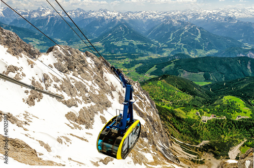 Cable Car in Dachstein, Austria