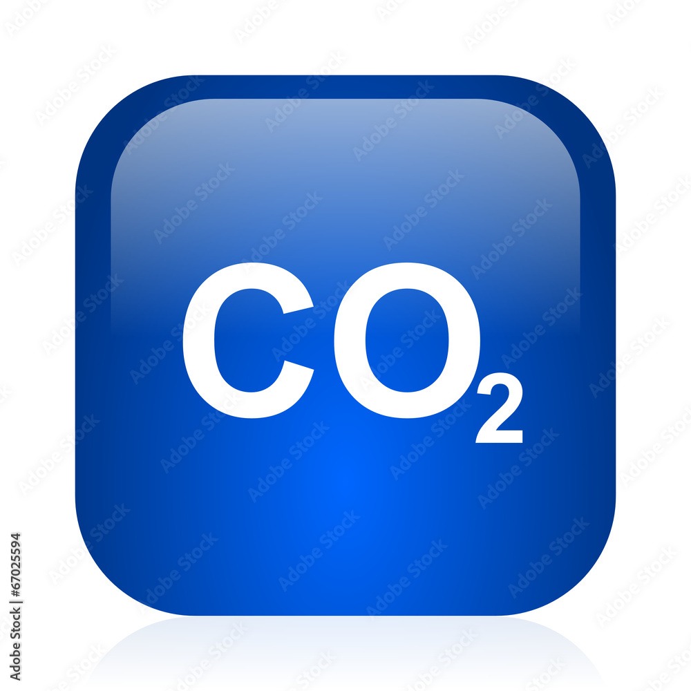 Fototapeta premium carbon dioxide icon