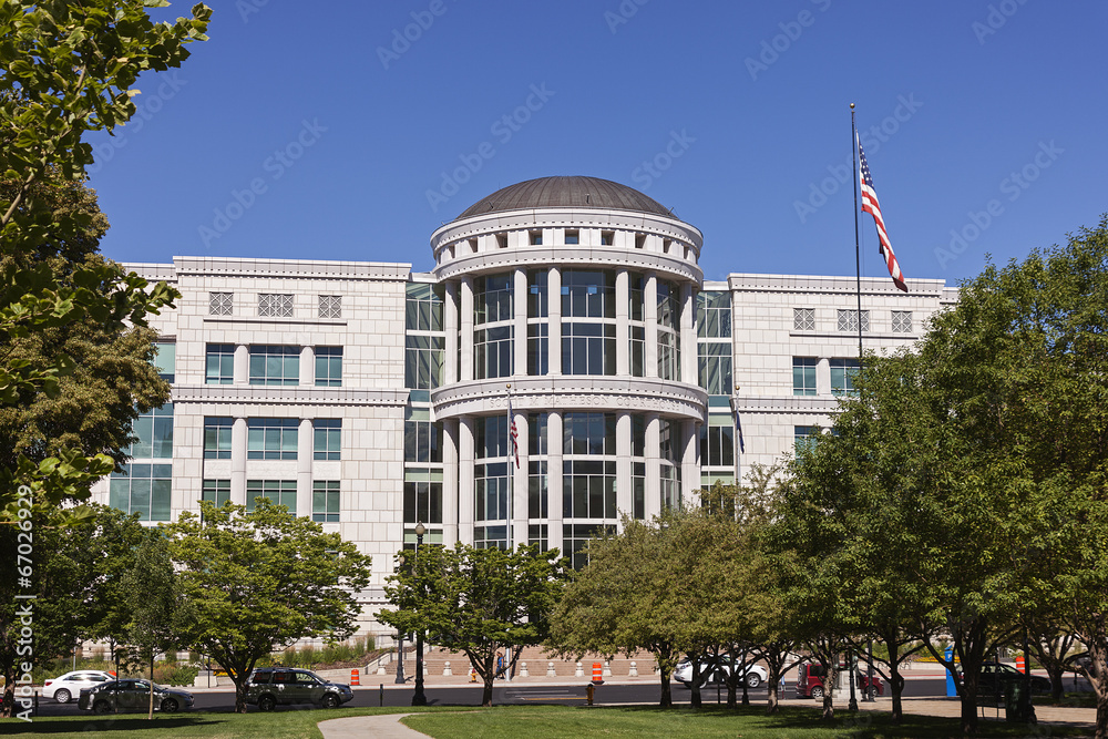 Scott M. Matheson Courthouse in Downtown Salt Lake City, Utah