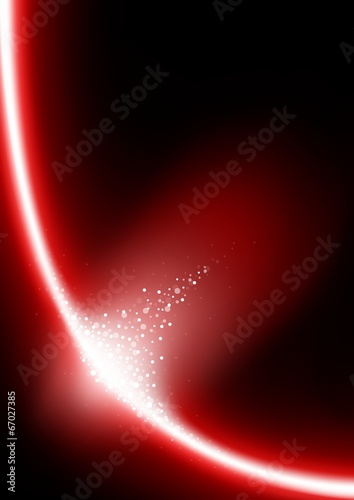 Red Star Explosion - Abstra...