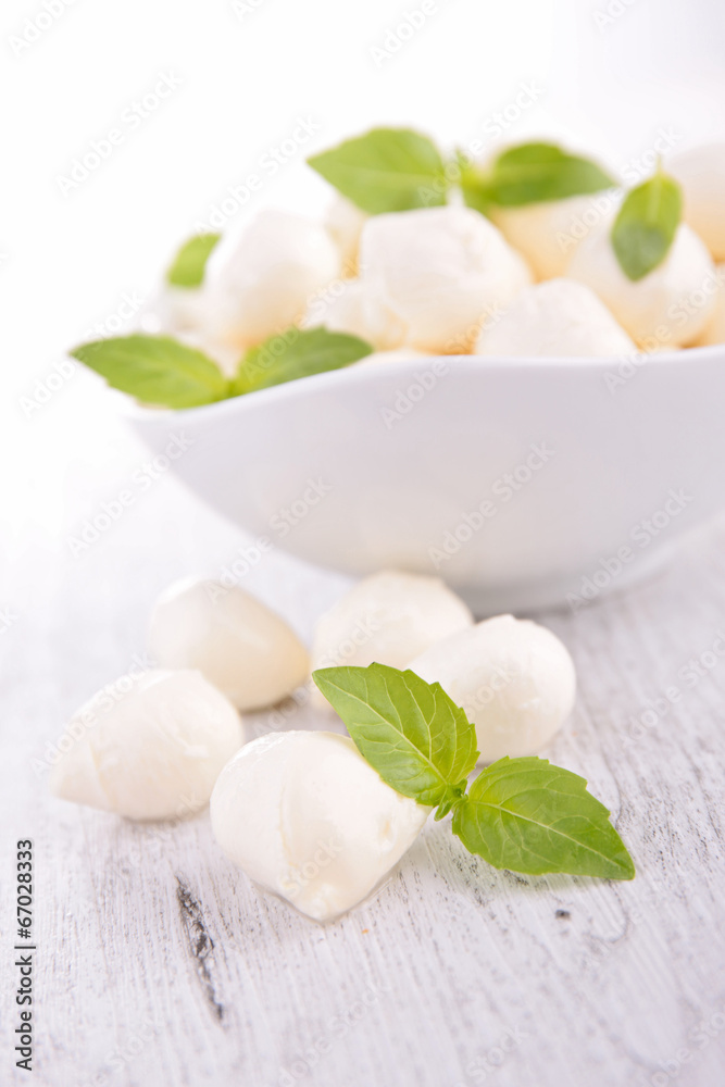 mozzarella and basil mozzarella and basil