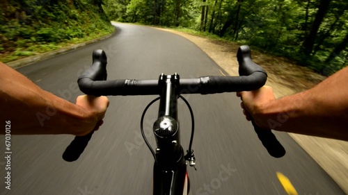 Road cycling wide angle speed shoot