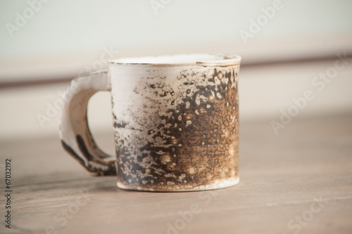Traditional handcrafted mug