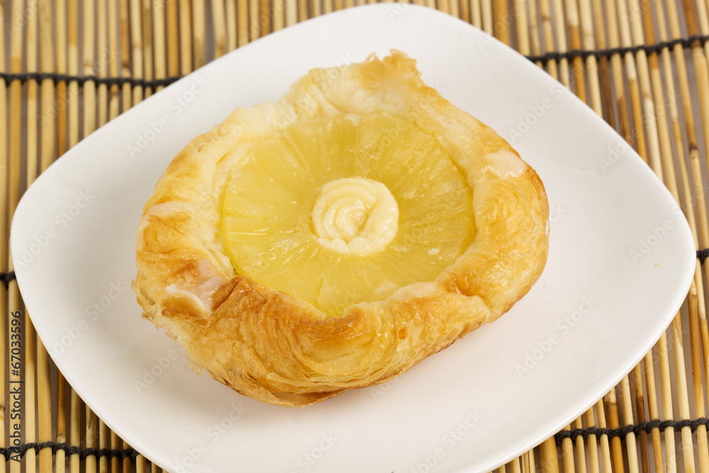 danish pastry with pineapple danish pastry with pineapple