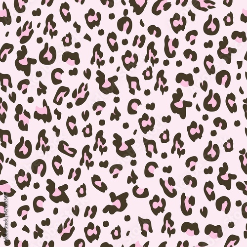leopard skin print seamless pattern