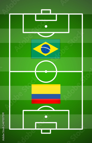 Brasilien - Kolumbien