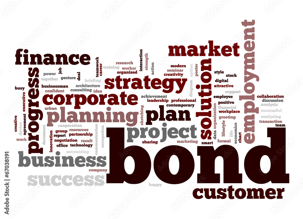 Bond word cloud