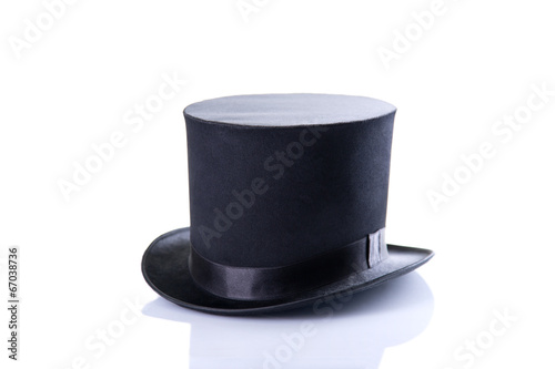 Black classic top hat