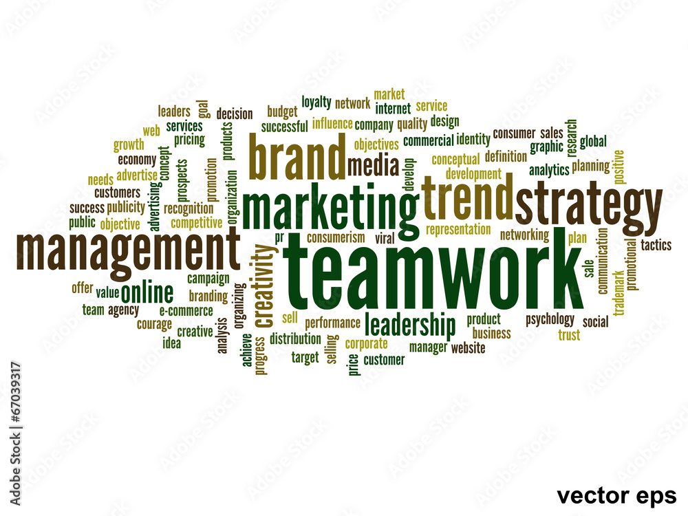 Vector conceptual business word cloud Vector conceptual business word cloud