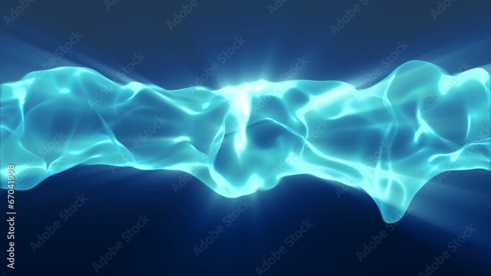 Blue flow background