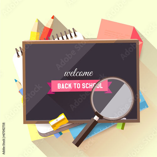 Back to school background