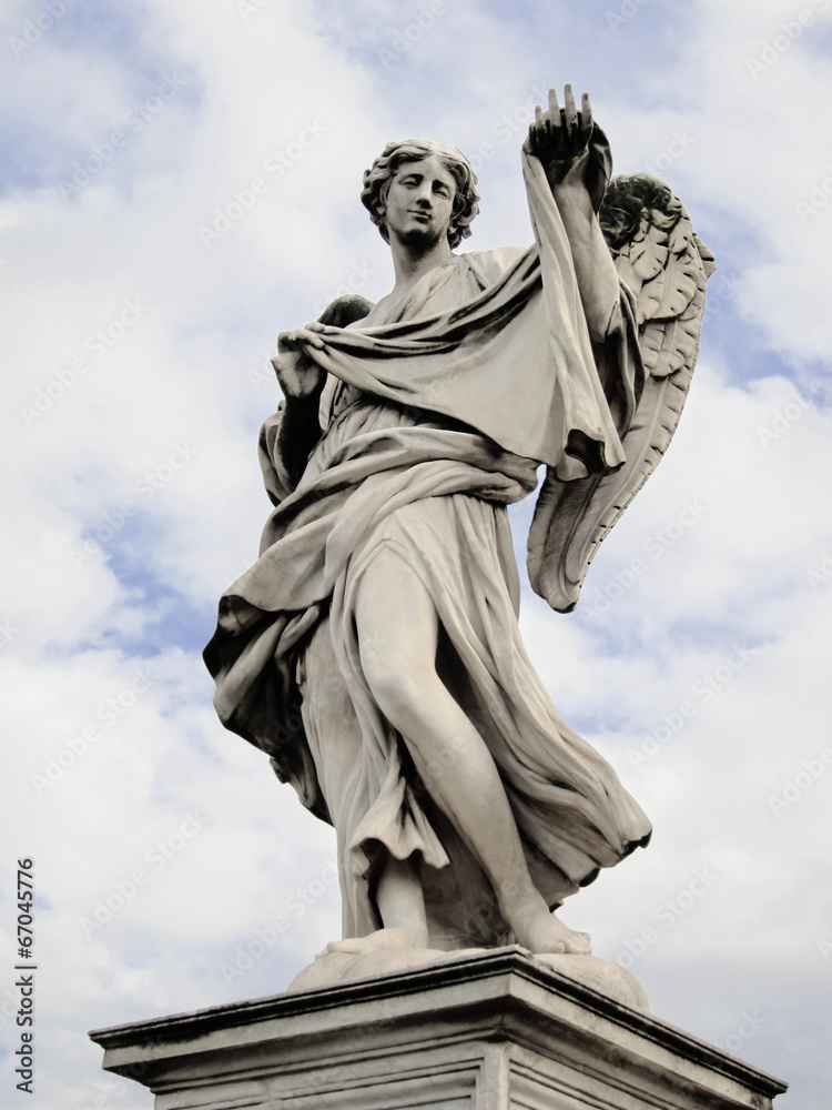 Naklejka premium Статуя ангела