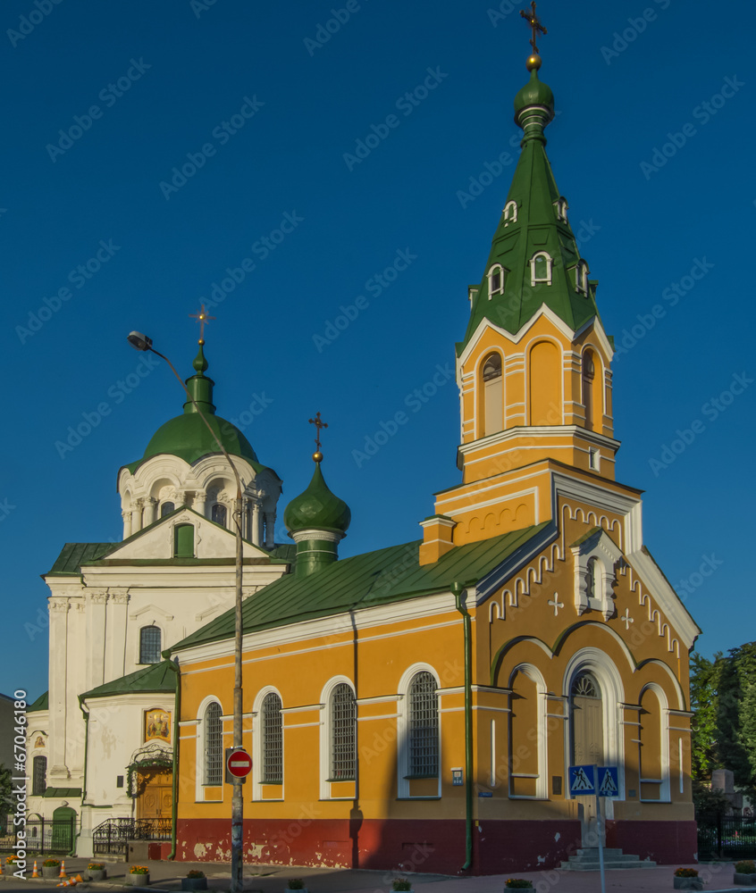 Fototapeta premium трапезный храм святых ново мучеников