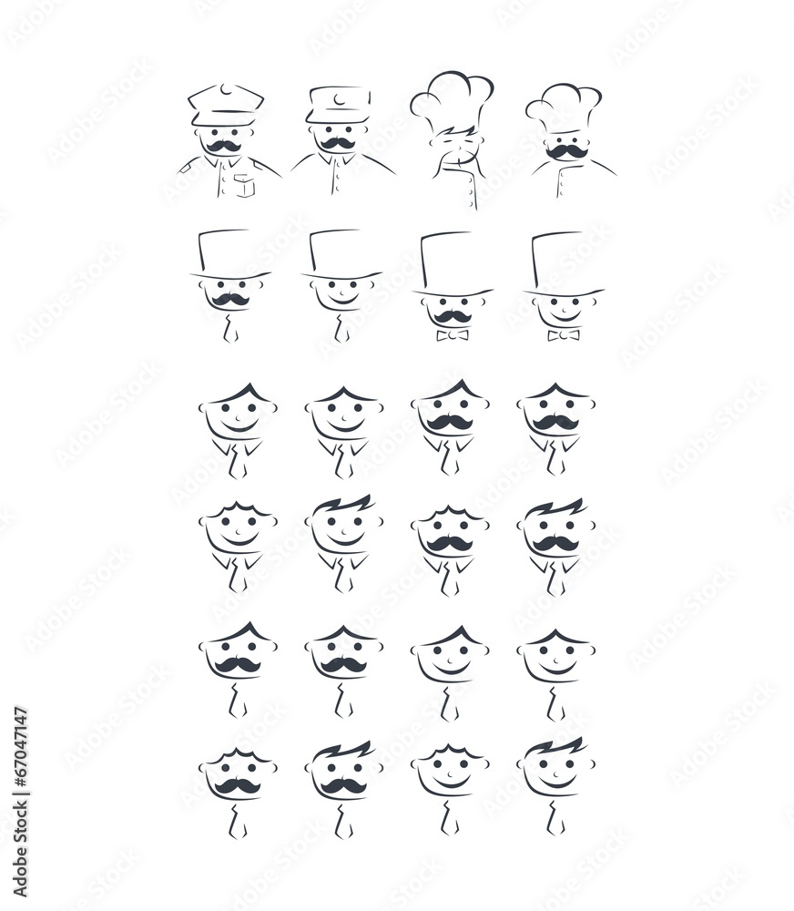 avatar portrait picture icon avatar portrait picture icon