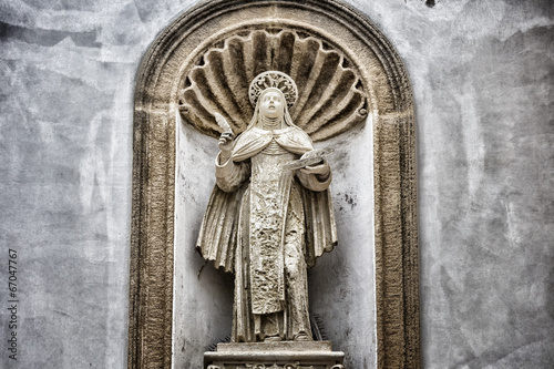 St. Therese of Lisieux statue in Gallipoli (Le) photo