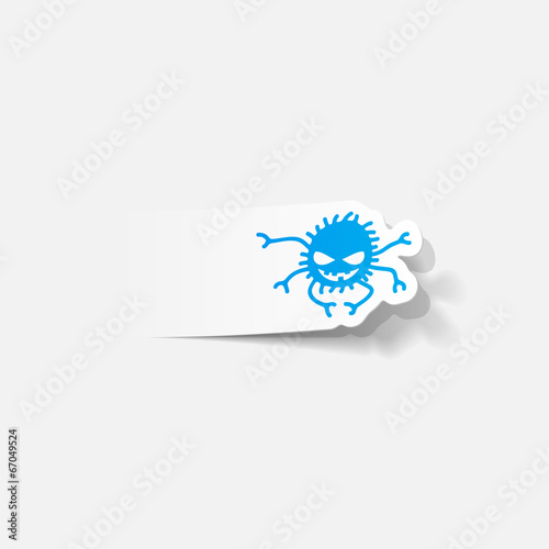realistic design element: spider
