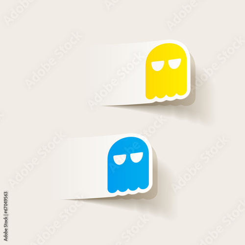 realistic design element: ghost