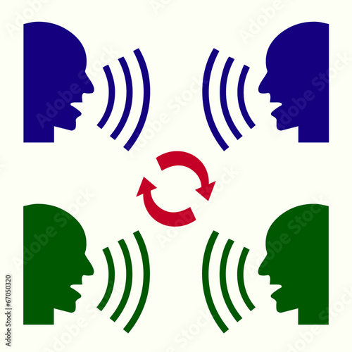 person says and ear