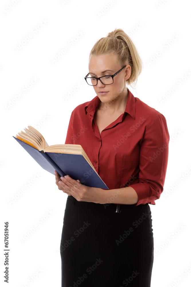 reading a book reading a book
