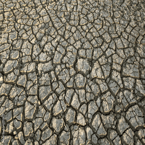 cracked dried soil - background