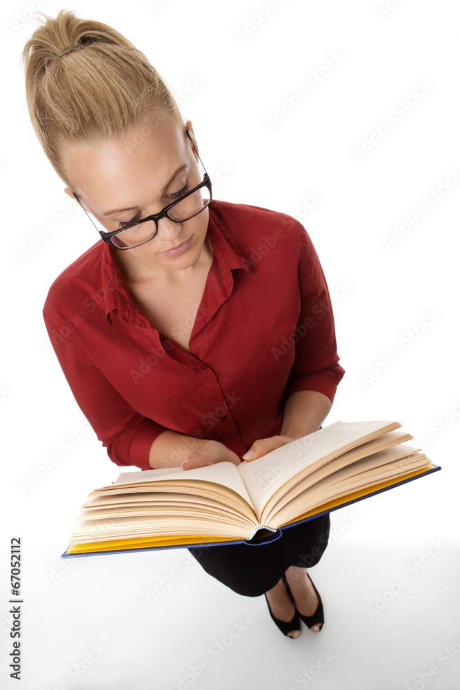 reading a book reading a book