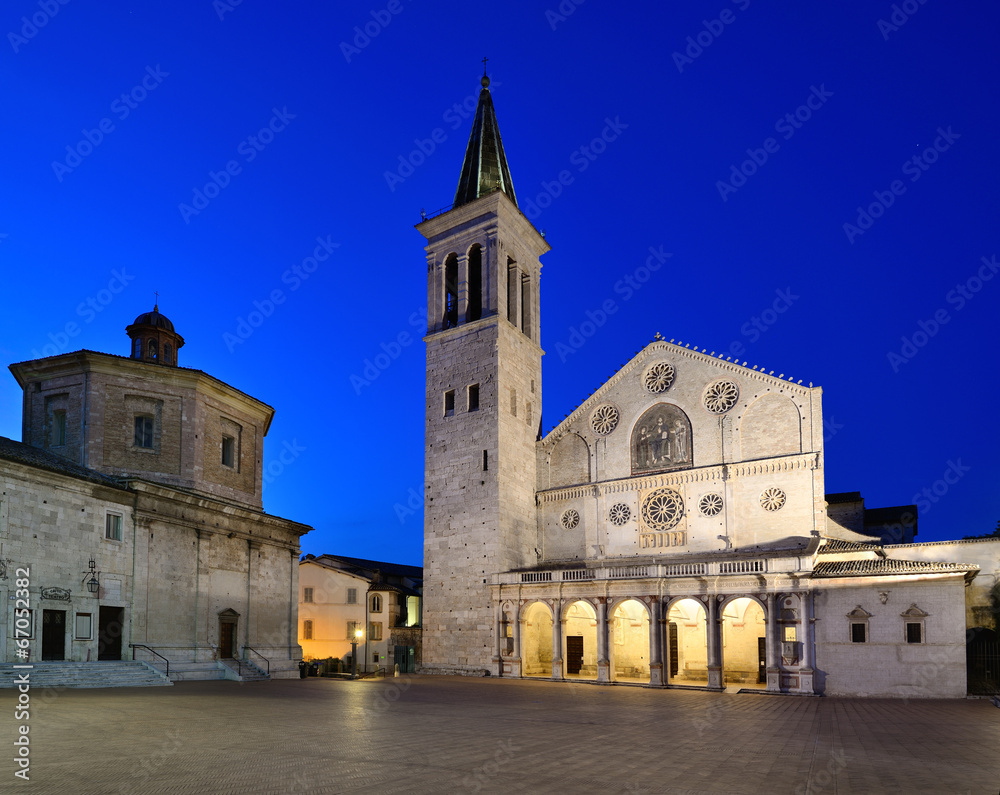 Piazza del Duomo, Spoleto