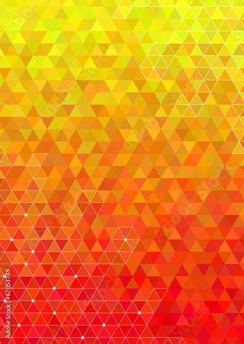 Abstract triangle background