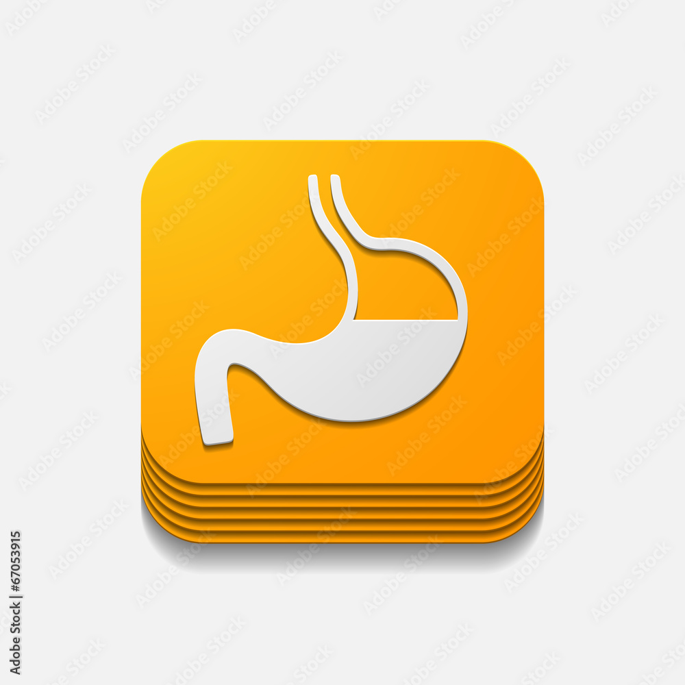 square button: stomach square button: stomach
