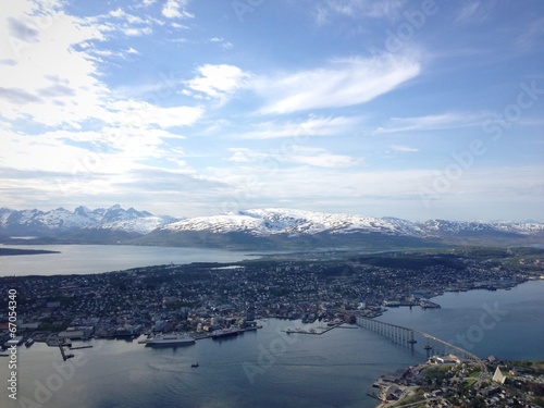 Tromsø von oben photo