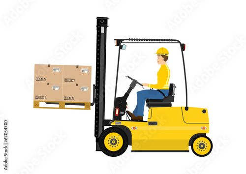 Fork lift truck