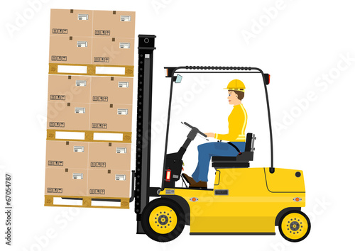 Fork lift truck